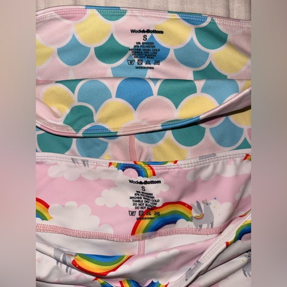 WODBOTTOM mermaid and unicorn shorties - Picture 4 of 5